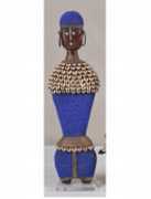 African Beaded Namji Doll