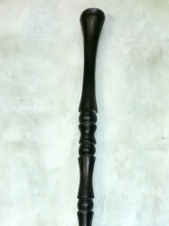 African Ebony wood pattern cane