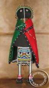 African Initiation Ndebel beaded doll