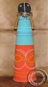 African Beaded ceremonial Ndebele doll