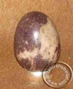 African Amethyst Stone Egg
