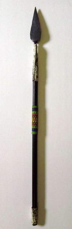 African Zulu spear- beaded