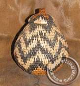 African Zulu Grass Basket Pot