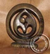 Soapstone Abstract ring dancers