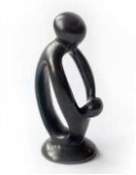 Soapstone Abstract Father and Son