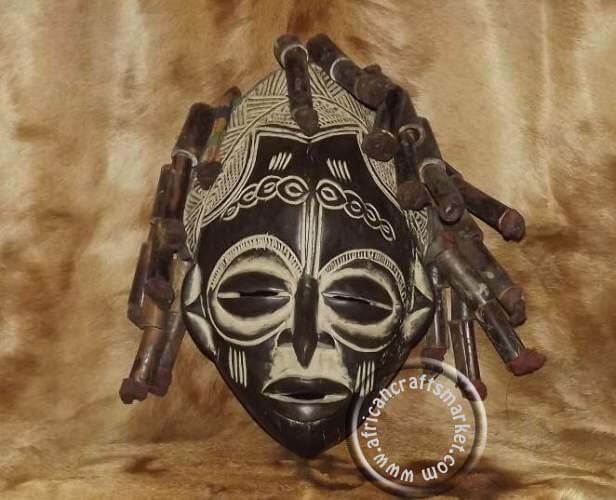 African Chokwe masks