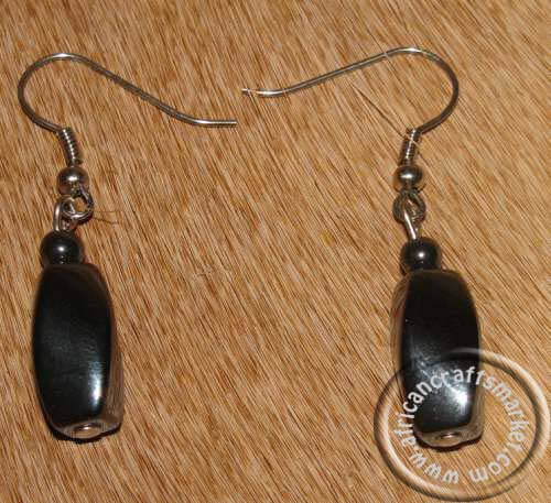 Hematite earrings