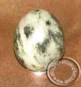 African Leopard Rock Stone Egg