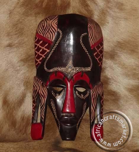 African Maasai Mare masks - Kenya