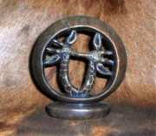 Abstract Soapstone Giraffe 