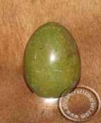 African Verdite Stone Egg