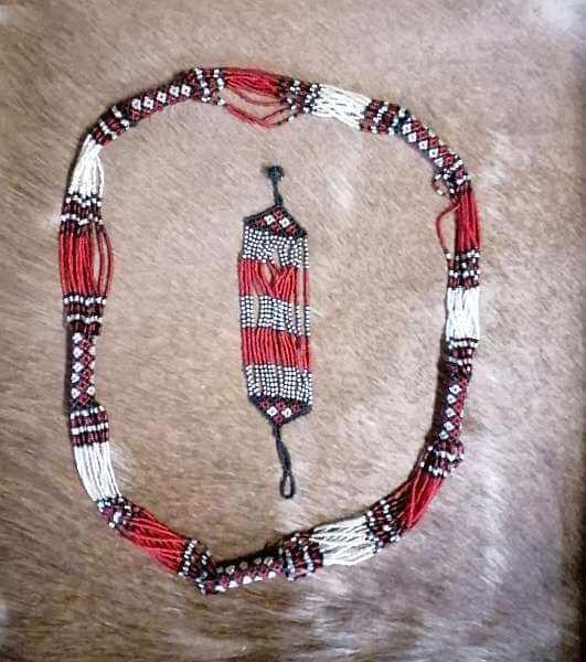 African Zulu necklace - 