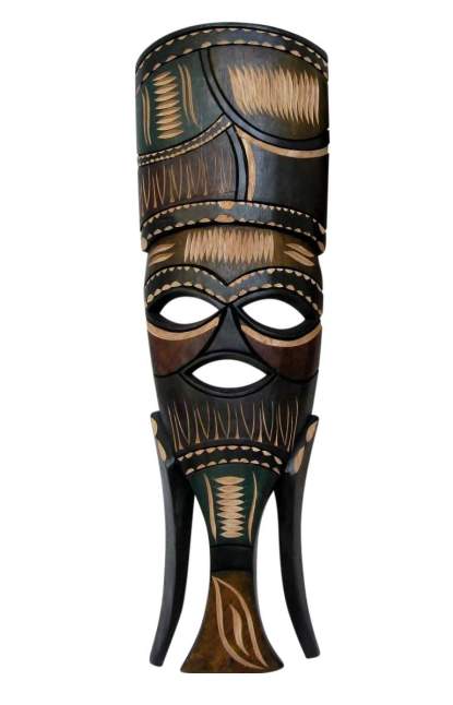 African Zulu-Swazi mask
