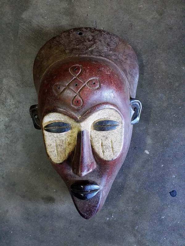 African Angola Chokwe mask