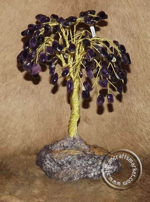 Amethyst gemstone tree African Amethyst gemstone tree