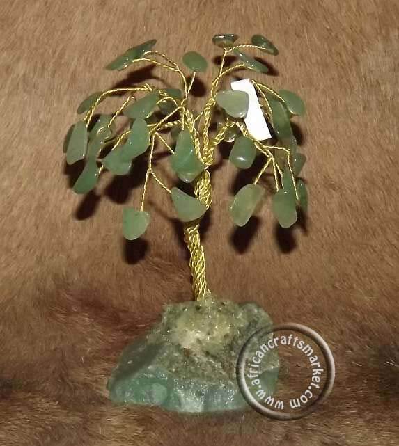 Aventurine gemstone tree African Aventurine gemstone tree