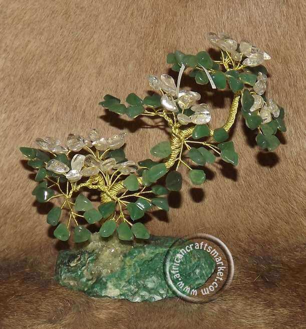 Aventurine gemstone tree African Aventurine gemstone tree