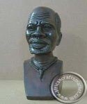 African hand carved busts