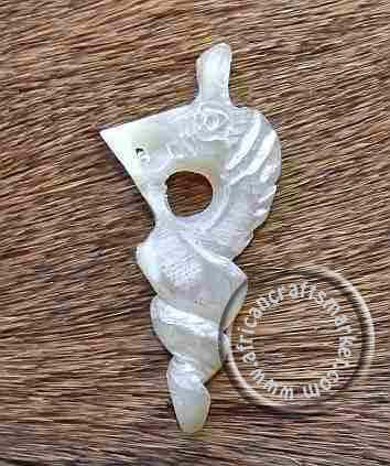 Horn Nyami Nyami pendant