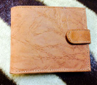 African leather wallet