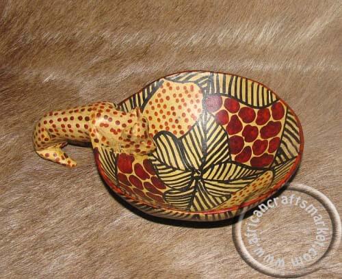 African leopard bowl