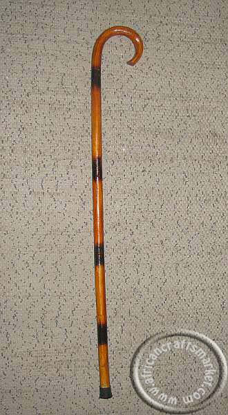 African natural wood cane