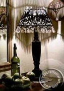 Porcupine Quill lamp shade