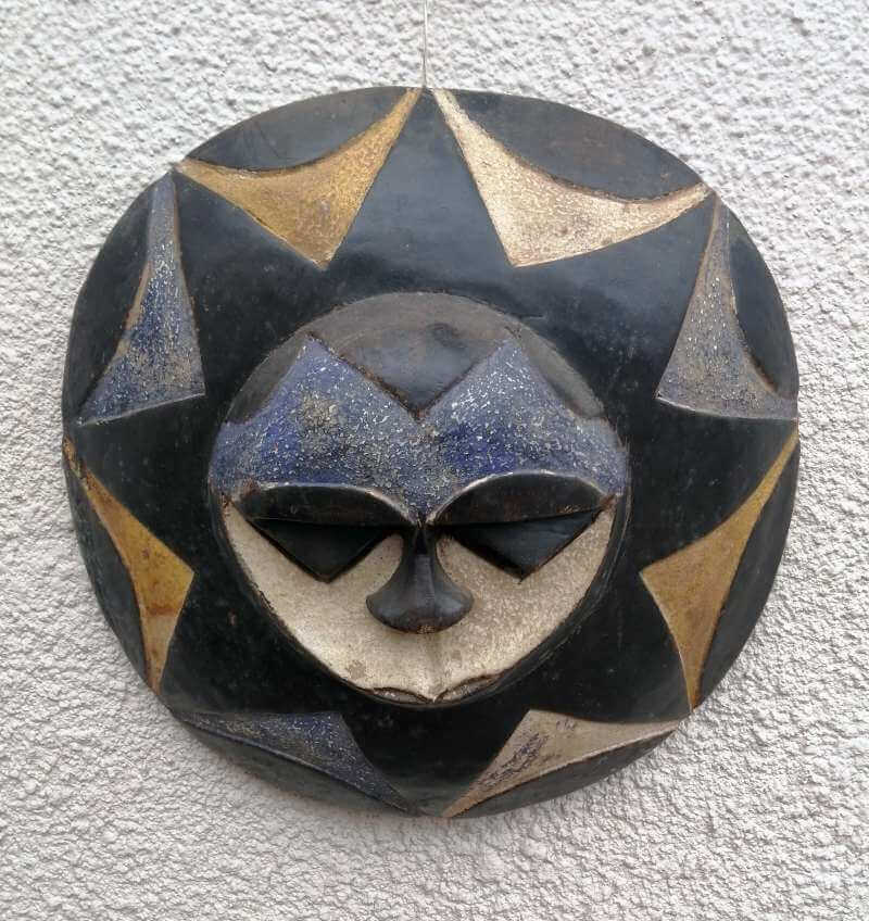 African Kwele mask
