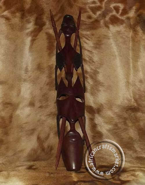 African Shona shield mask