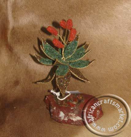 African gemstone Aloe tree