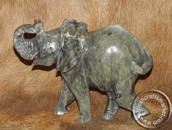 African stone elephant
