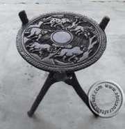 African Interweave Side Table