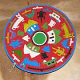 African Zulu tekephone wire plates