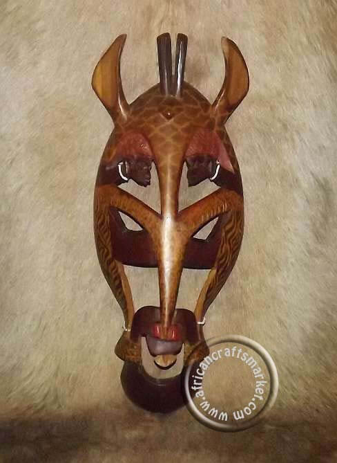 African Giraffe mask