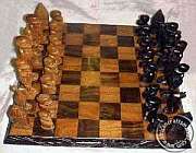 Wooden Tribal African Chess Sets