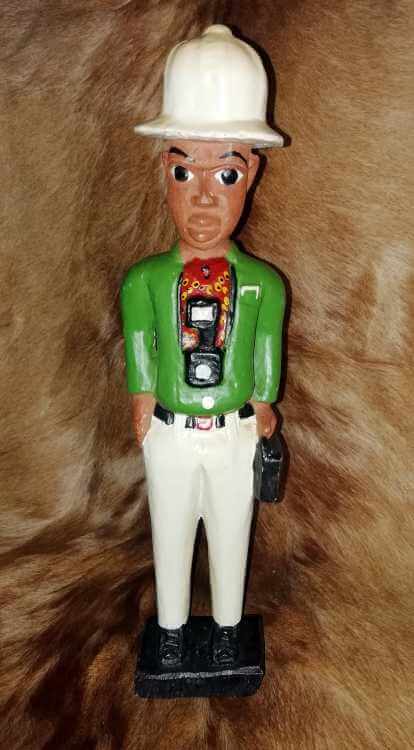 Wooden colonial tourist