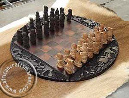 African hand carved chess sets