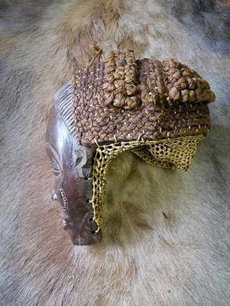 African female Chokwe mask