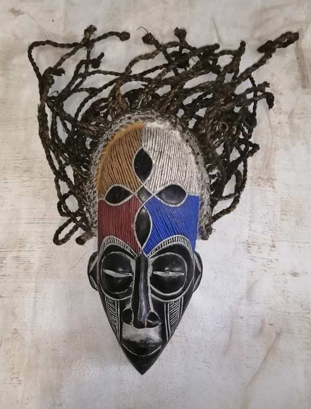 African female Chokwe mask