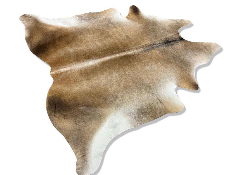 A Grade African Cow hide - Brown/white