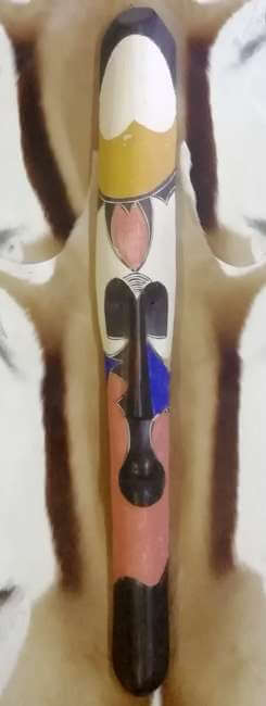 Colourful Fang mask