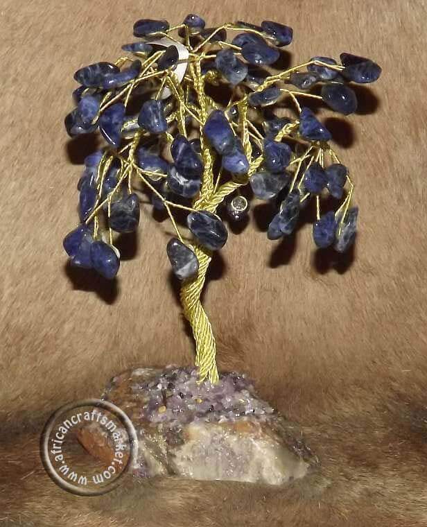 Agate gemstone tree African Agate gemstone tree