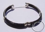Sterling silver  elephant hair bracelets