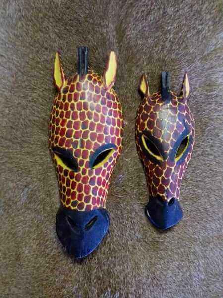 African Giraffe mask 