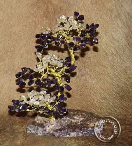 Amethyst gemstone tree African Amethyst gemstone tree