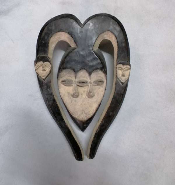 African Kwele mask