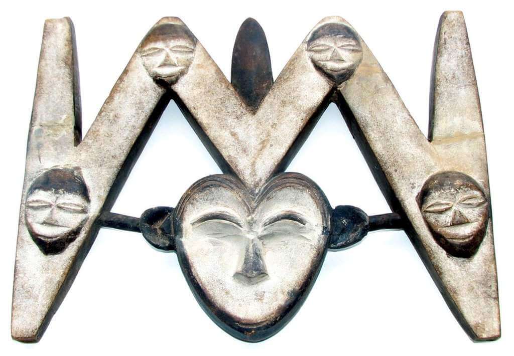 African Kwele mask