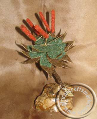 African gemstone Aloe tree