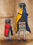 African hand woven beadwork