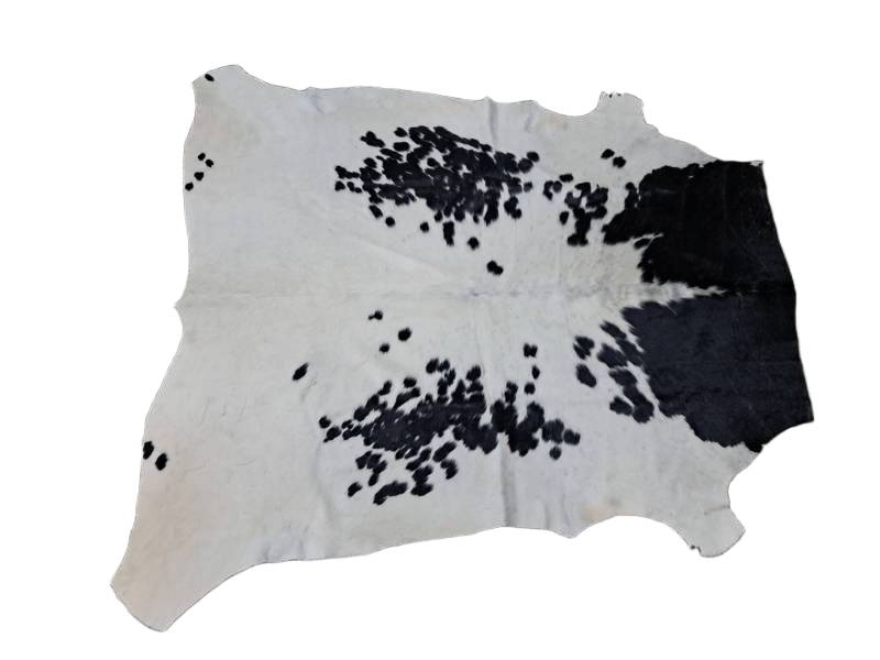 A Grade African Nguni Cow hide - Black white
